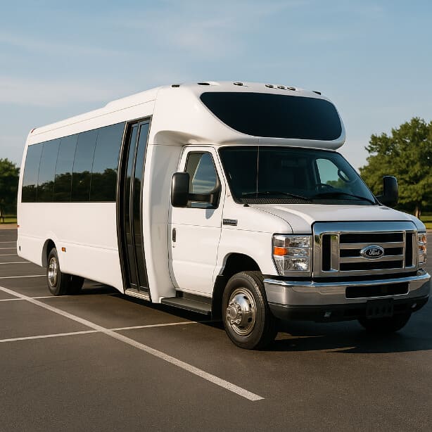 Charter Bus Rental Denton 20 Passenger Minibus